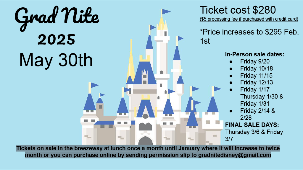 Grad Night Flyer #2